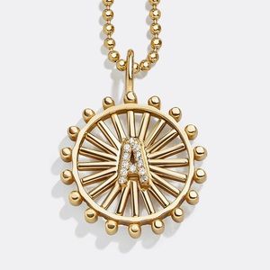 Baublebar Sunburst 18K Gold A Reversible Necklace